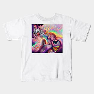 Psychedelic Love Kids T-Shirt